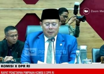 Agung Widyantoro Gantikan Hetifah sebagai Ketua Komisi X DPR RI