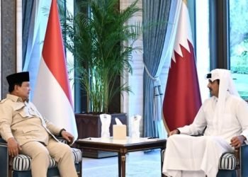 Prabowo dan Emir Qatar Bahas Stabilitas Timur Tengah Usai Serangan Israel