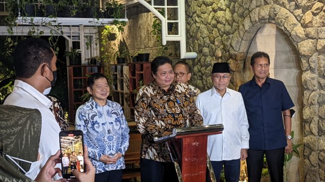 Golkar, PAN dan PPP Pastikan Bekerja Sama Hadapi Pemilu 2024