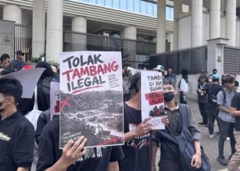 Demo ke Kejagung, Pesut Kaltim Soroti Tambang Batu Bara