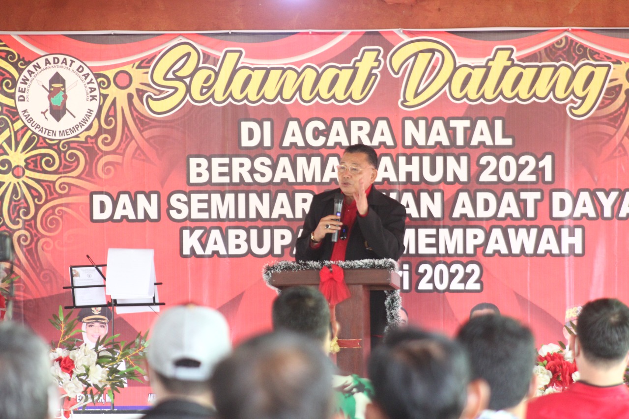 Cornelis Dorong Ormas Adat Bekerjasama Dengan Pemerintah Memajukan Masyarakat