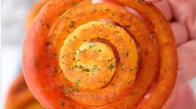 Anti Bosan! Ini Resep Kentang Spiral untuk Temani Waktu Senggang