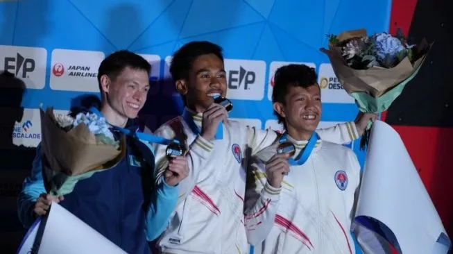 Atlet Panjat Tebing Indonesia Raih Dua Emas dan Dua Perunggu pada Piala Dunia di Prancis
