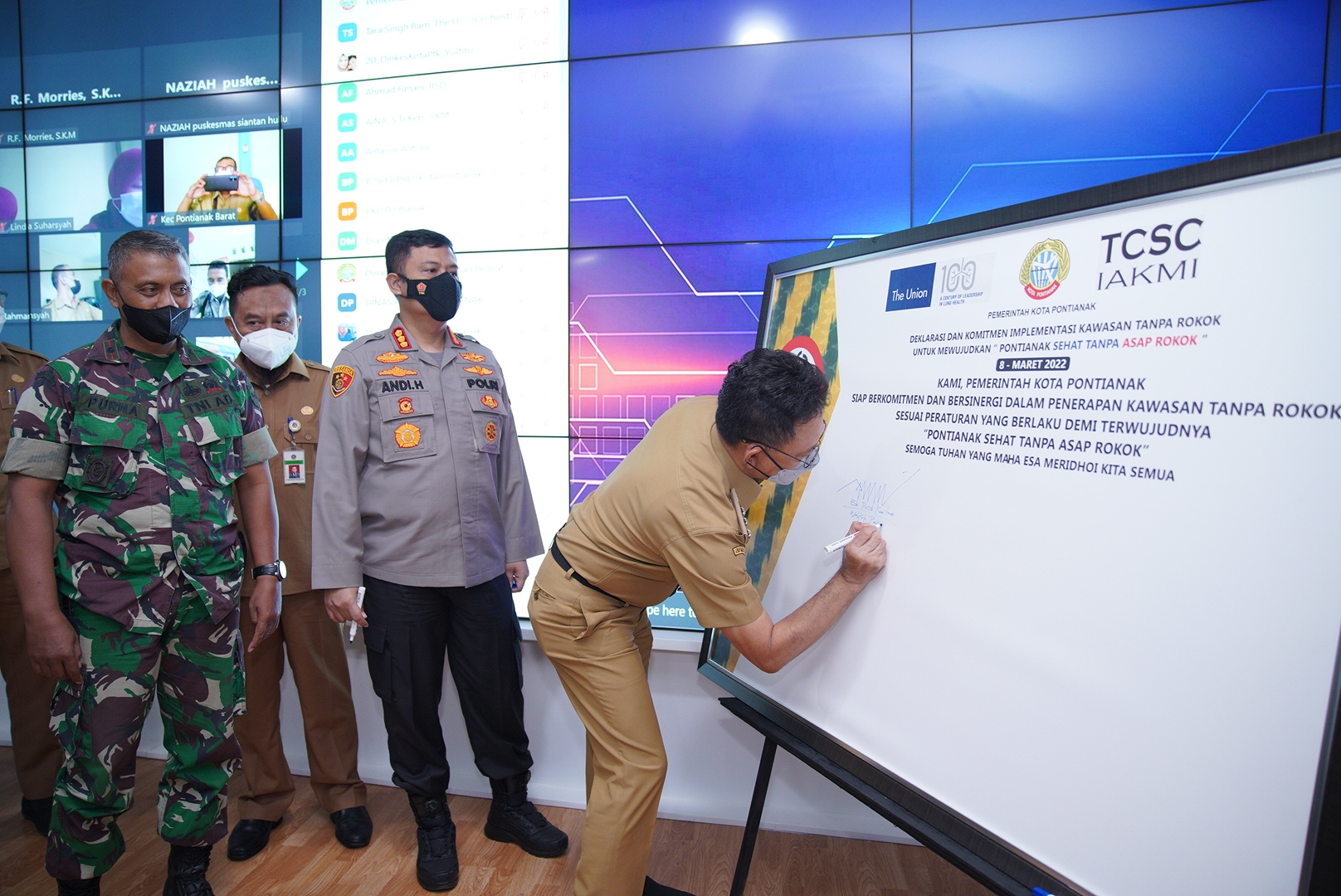 Pemkot Pontianak Deklarasikan Kawasan Tanpa Rokok, Lindungi Anak Terpapar Asap Rokok Dengan Perda KTR