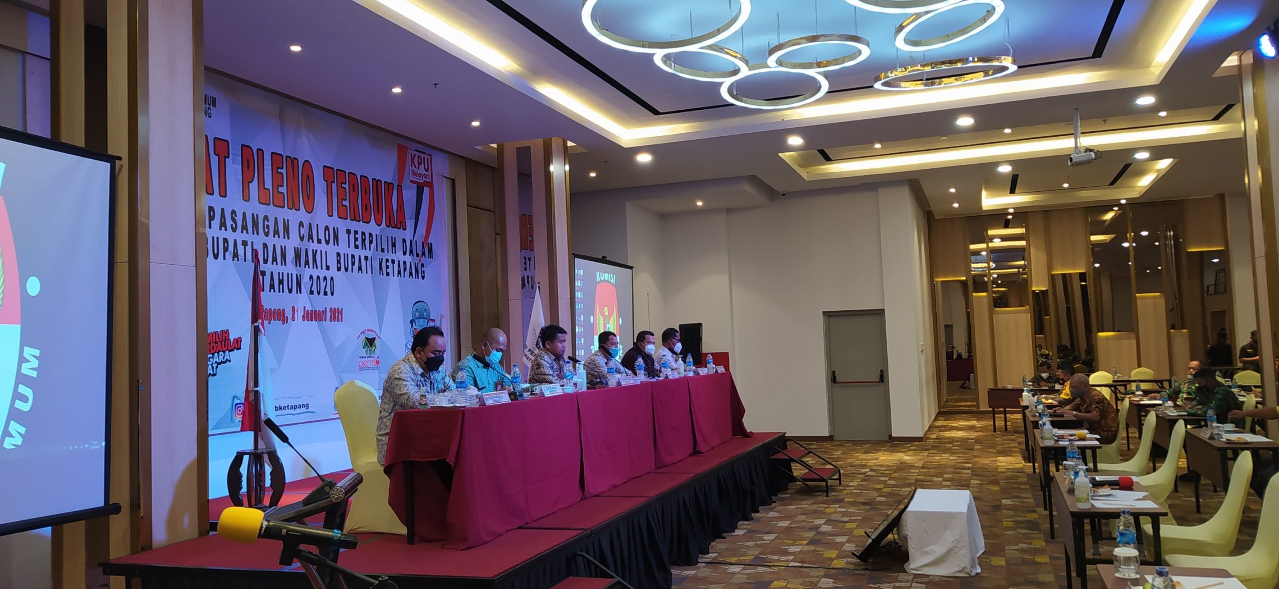 KPU Tetapkan Martin – Farhan Sebagai Bupati dan Wakil Bupati Hasil Pilkada Ketapang Tahun 2020.