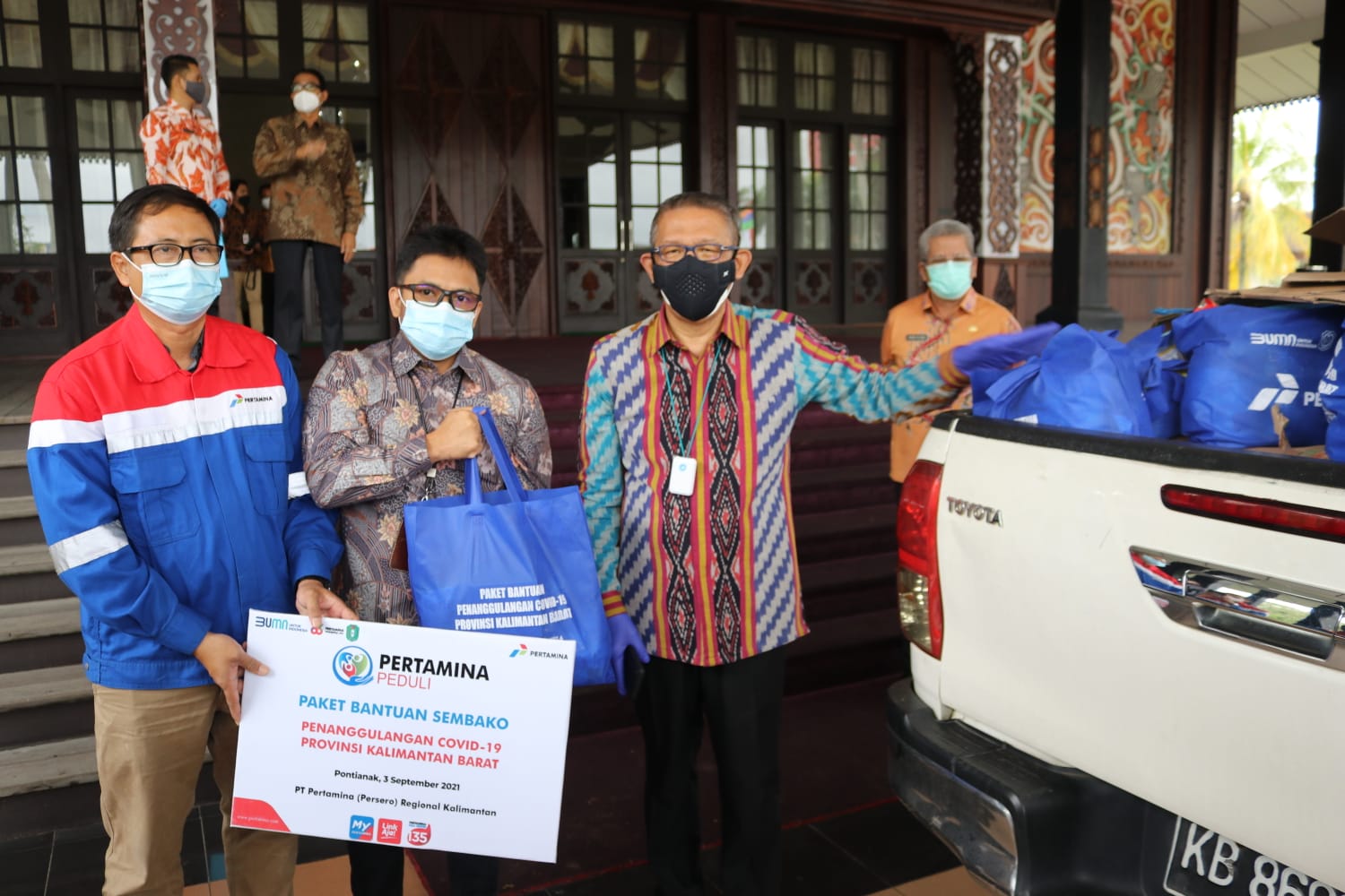 Bantuan Paket Sembako Pertamina untuk Masyarakat