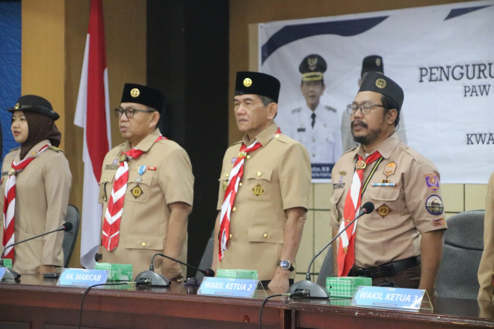Pelantikan Dewan Kerja Cabang Kota Pontianak 2022-2027