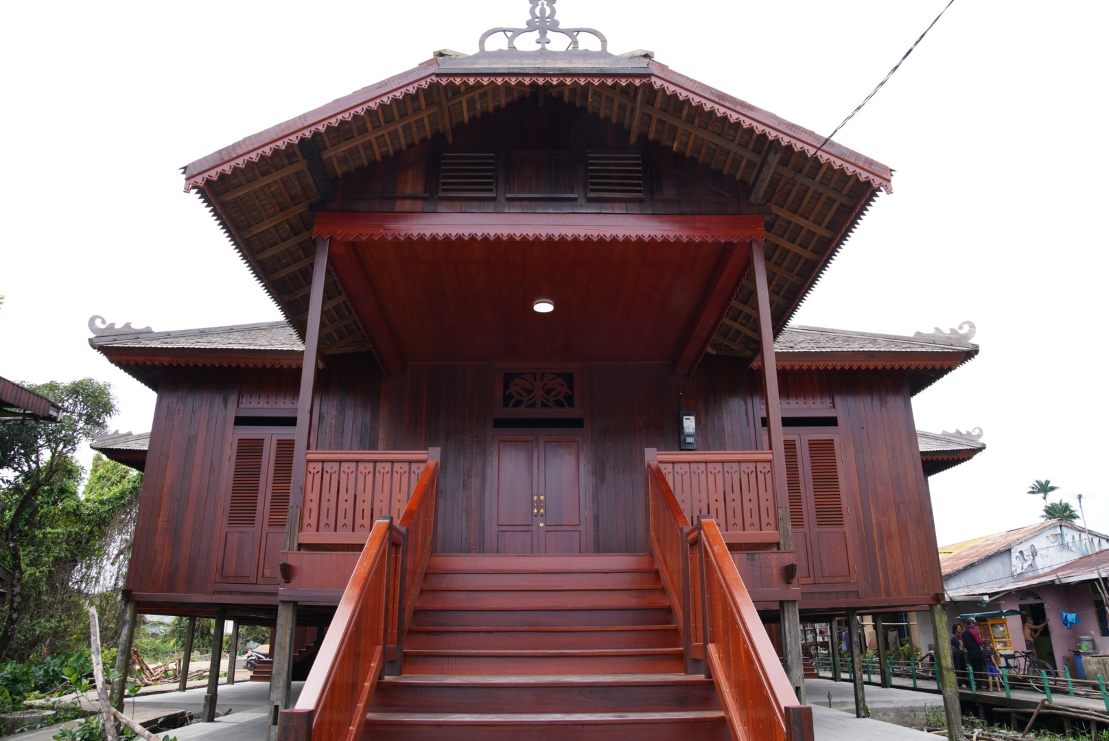 Penampakan Renovasi Rumah Budaya Pontianak Tenggara