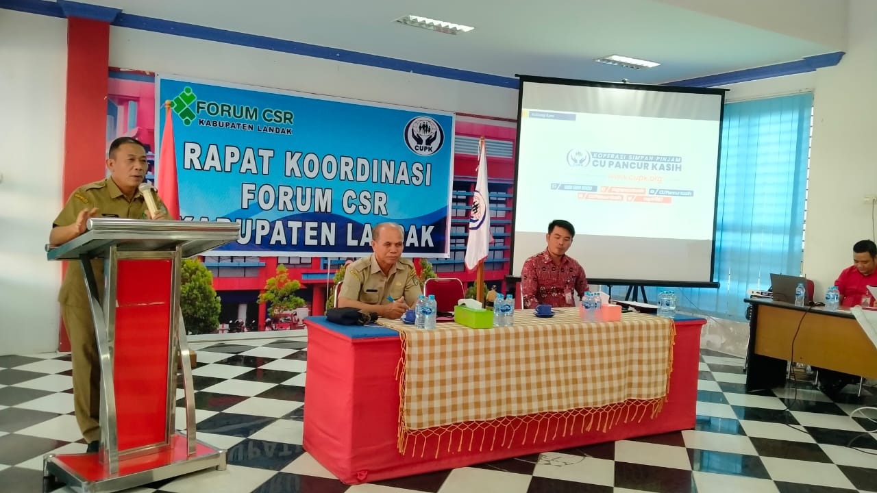 Sekda Landak: Dari 44 Perusahaan Baru 5 Perusahaan yang Meyalurkan CSR