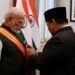 Prabowo dan Narendra Modi Sepakati Penguatan Kerja Sama Maritim