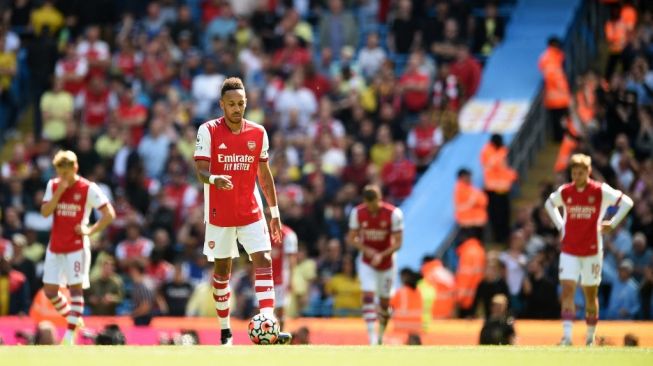 Hancur Lebur di Etihad, Arsenal Terjerembab di Zona Degradasi Liga Inggris