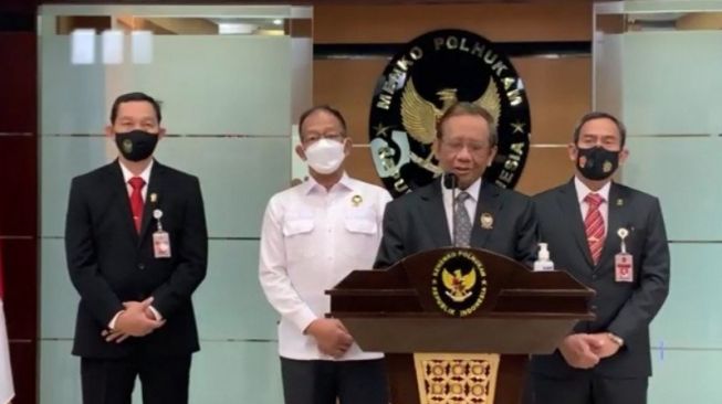 Soal Darurat Militer Saat Pandemi Covid-19, Mahfud: Maksudnya Militer Ikut Turun Tangan