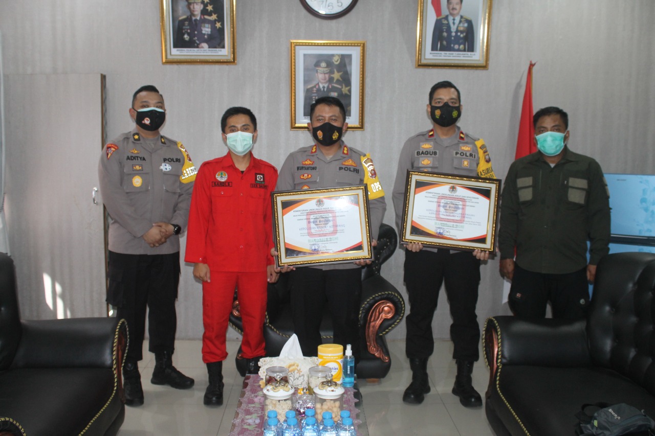 Polres Ketapang Raih Penghargaan Daops Manggala Agni Kalimantan 10