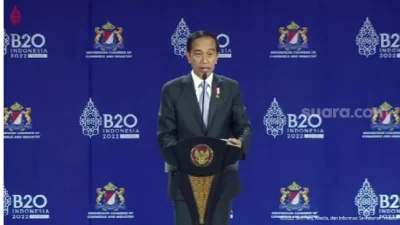 Promosi Besarnya Potensi Energi Baru Terbarukan Saat Tutup B20 Summit 2022 di Bali, Jokowi: Sampai 434 Ribu Megawatt!
