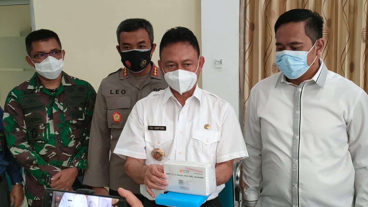 Terima 10.400 Vial Vaksin, Besok Kota Pontianak Mulai Gelar Vaksinasi