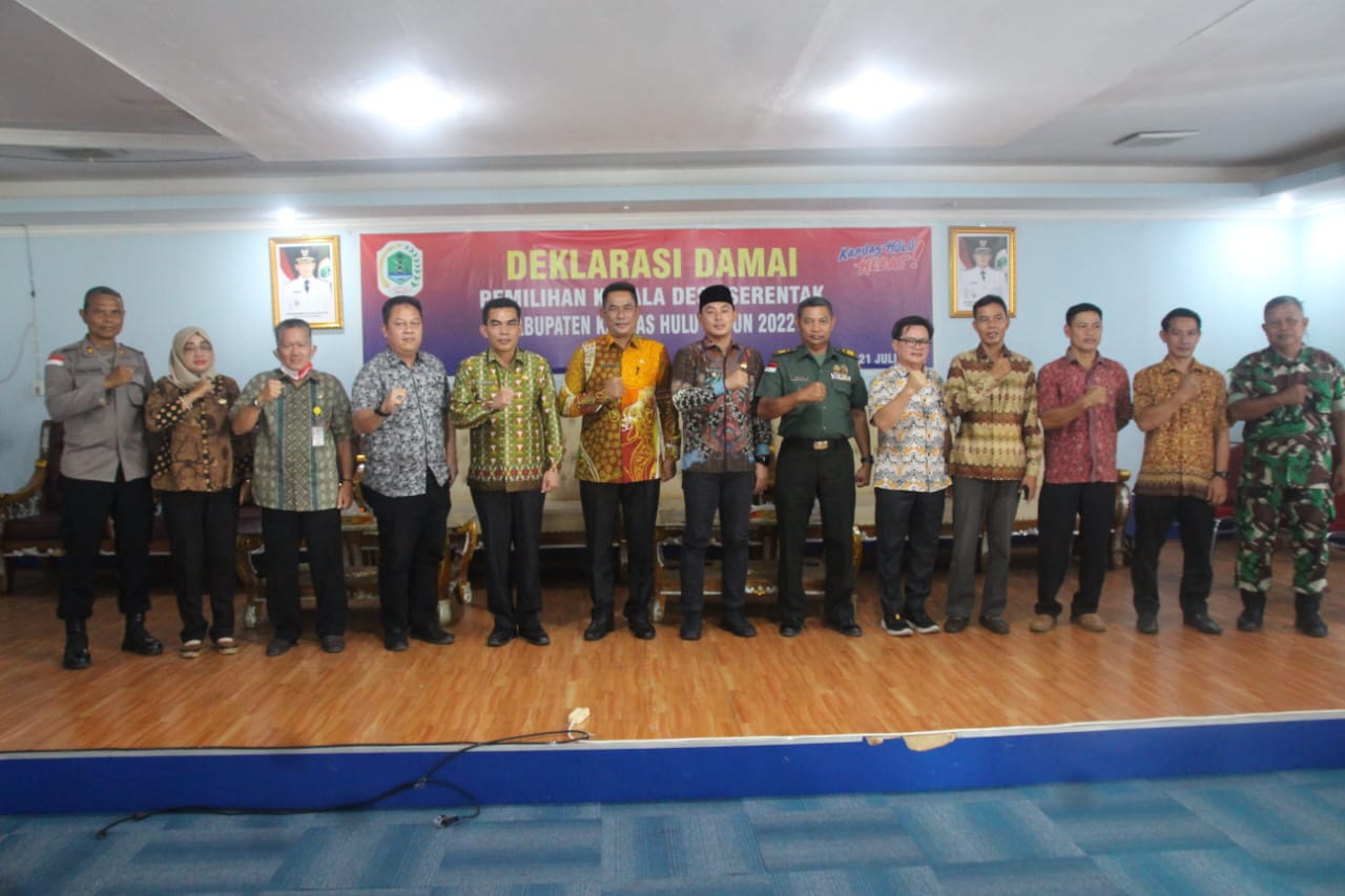 Kapuas Hulu Deklarasi Damai Pilkades Serentak