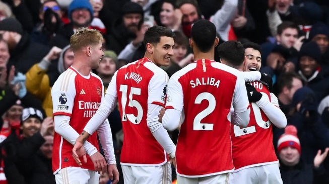Liga Inggris: The Gunners Pesta 5 Gol s Crystal Palace