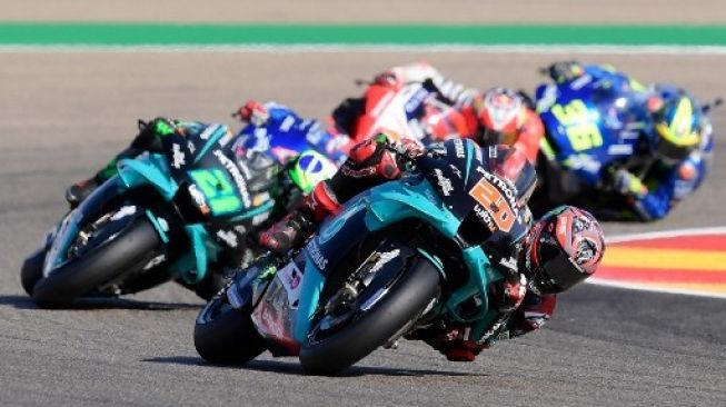 Yamaha Melempem di Trek Basah Valencia, Fabio Quartararo Gagal Paham