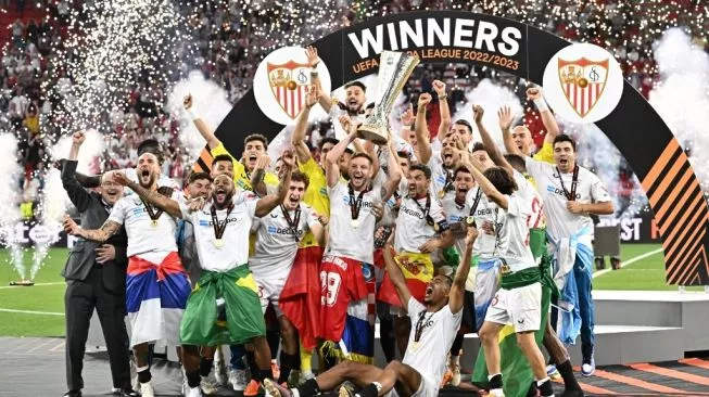 Fakta Menarik usai Sevilla Kalahkan AS Roma di Final Liga Europa 2022-2023