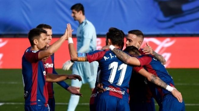 Liga Spanyol: Real Madrid Dipermalukan Levante