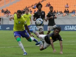 Piala Dunia U-17: Brazil Cukur Kaledonia Baru 9  Gol, Kaua Elias Bikin Hattrick