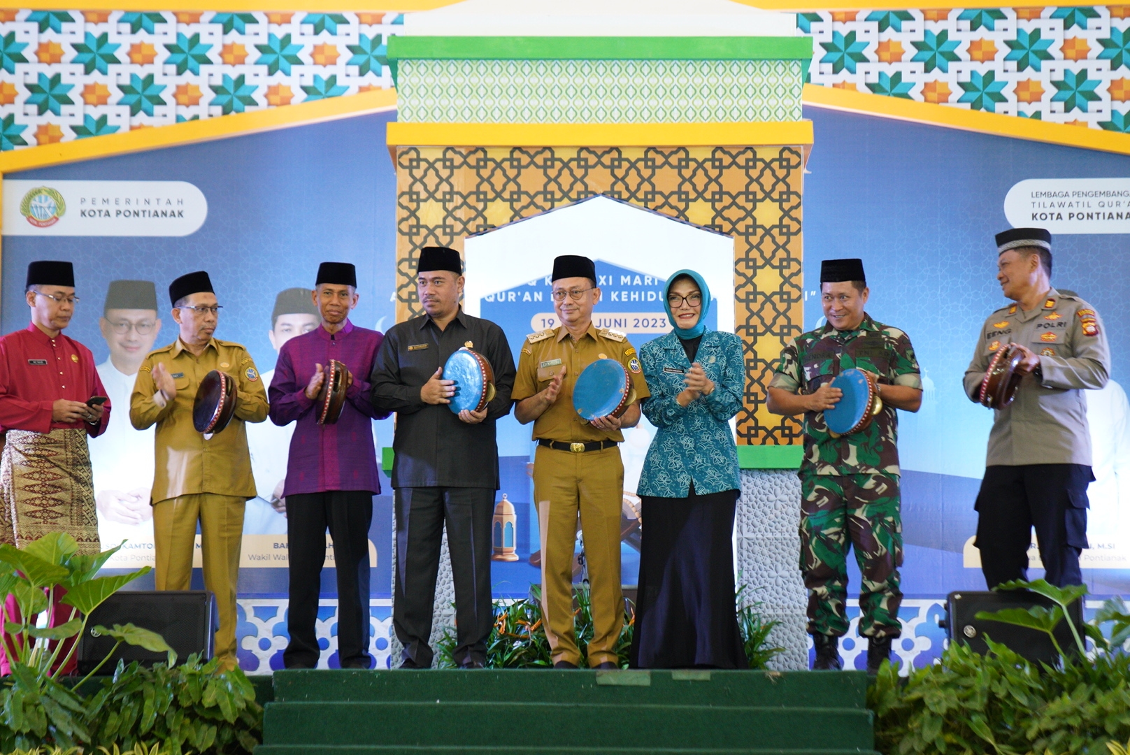 Pemkot Pontianak Gelar MTQ XXXI, Edi Kamtono Motivasi Juara Berkualitas Wakili Kalbar