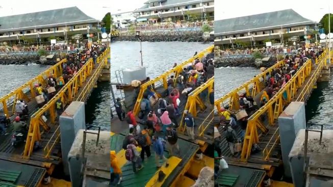 Arus Mudik, 48.656 Orang Menyeberang dari Pulau Jawa ke Bali