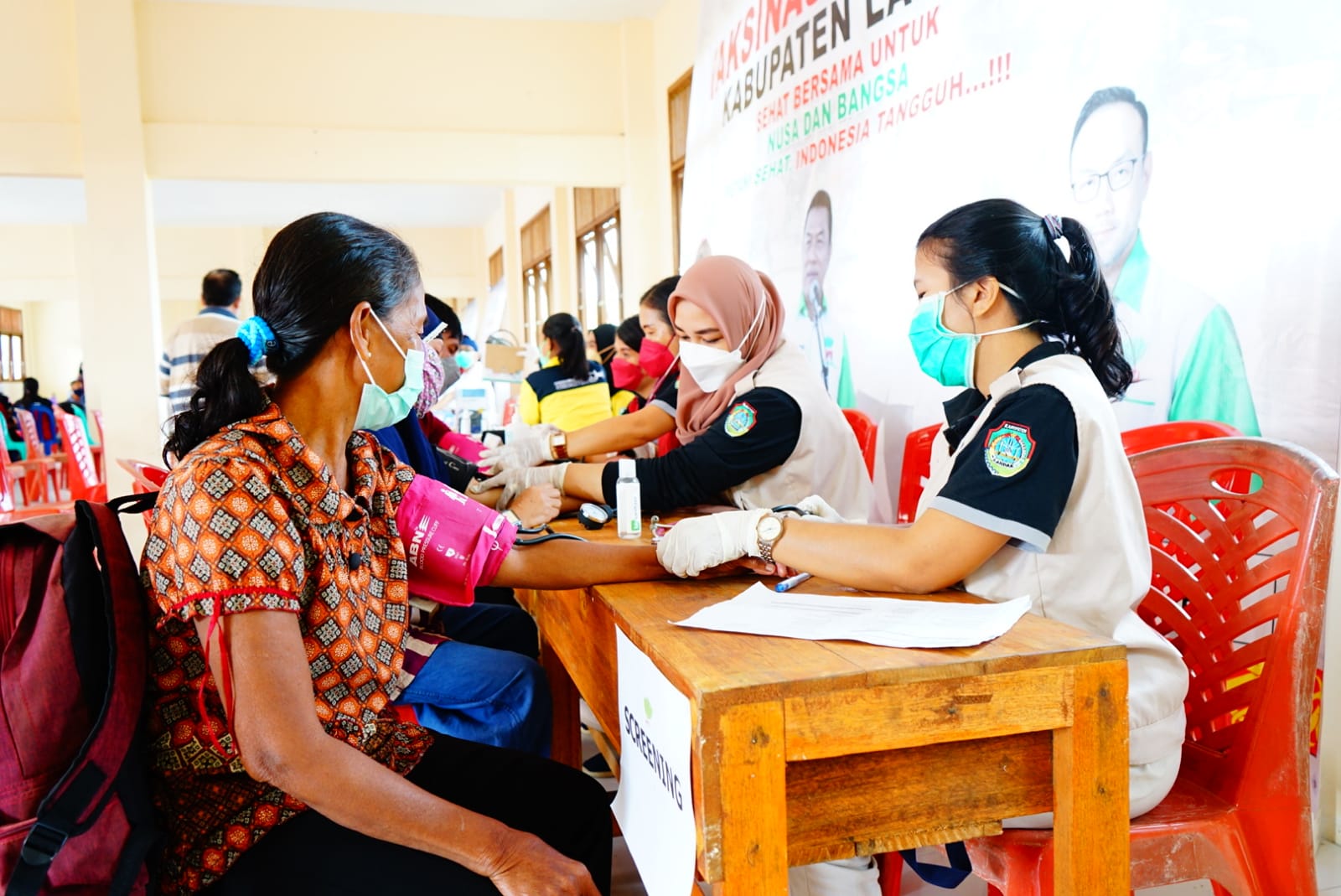 Dukung Percepatan Herd Immunity di Kabupaten Landak, HKTI Vaksinasi Petani Sidas
