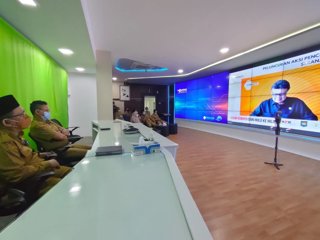 Peluncuran Aksi Pencegahan Korupsi Stranas PK 2021-2022