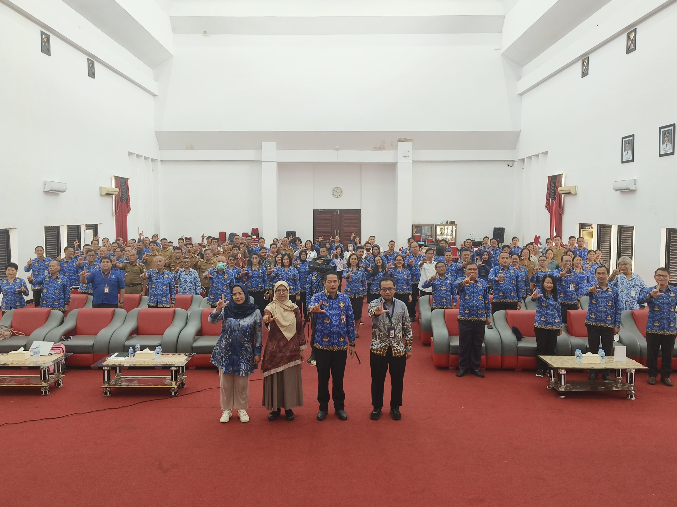 Sosialisasi Anti Korupsi dan Pengendalian Gratifikasi di Lingkungan Pemkab Landak