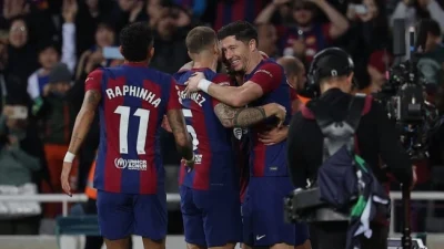 Liga Spanyol: Barcelona Meraih Poin Penuh Menang 3-1 atas Alaves