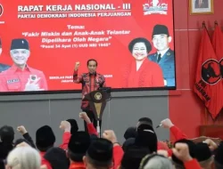 Di Rakernas III, PDIP Sebut Jokowi Dukung Penuh Ganjar