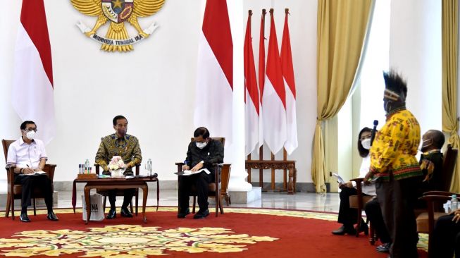 Temui Jokowi, MRP: Daerah Otonomi Baru Murni Aspirasi Papua