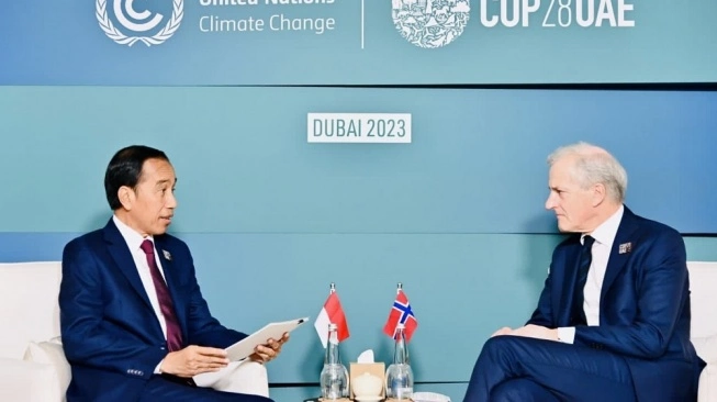 Jokowi Bahas Deforestasi Dan Keadilan Informasi dengan PM Norwegia