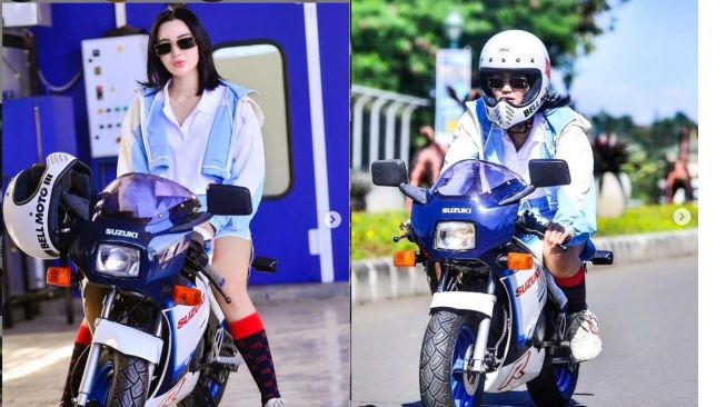 Wika Salim Bosan Dengan yang Gede, Motor Kecil Ini Jadi Teman Riding