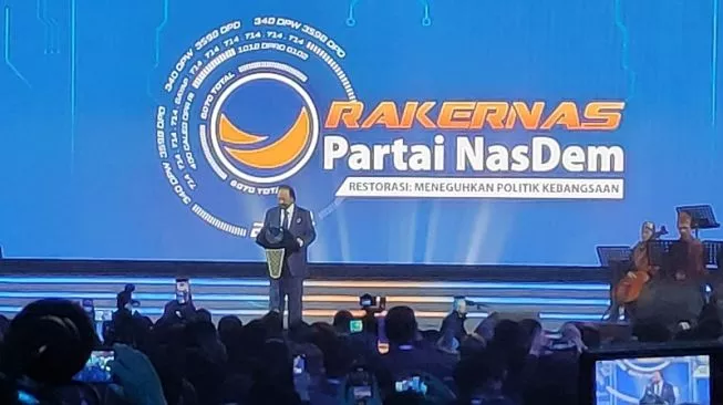Elektabilitas Partai NasDem Merosot di Bawah Ambang Batas Parlemen 4 Persen
