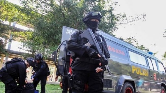 Densus 88 Kembali Tangkap 10 Terduga Teroris di Sumut dan Sumsel