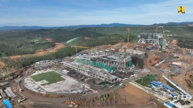 Imbas Efisiensi Anggaran Bikin Progres Proyek IKN Seret