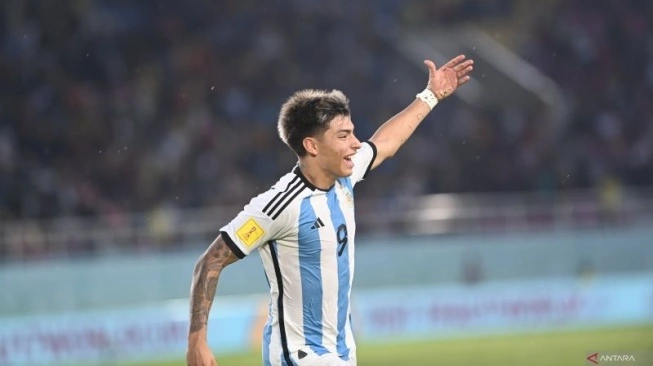 Mesin Gol Timnas Argentina Agustin Ruberto Top Skor Piala Dunia U-17 2023