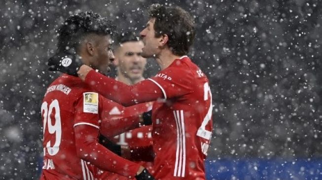Hertha Berlin vs Bayern, Gol Tunggal Kingsley Coman Menangkan Die Roten