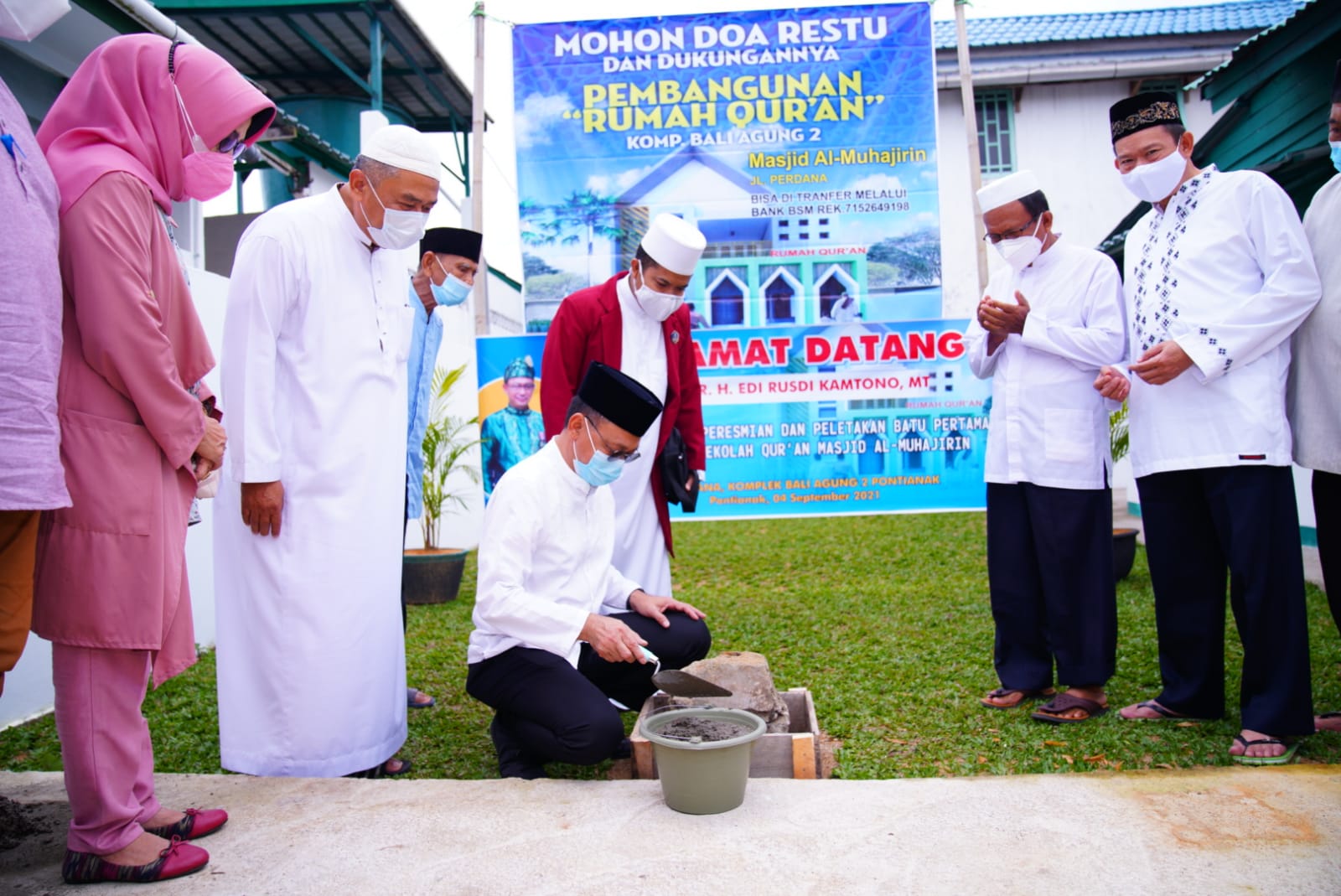 Lewat Rumah Quran Al Muhajirin, Walkot Pontianak: Kita Bentuk Generasi Qurani Berakhlakul Karimah