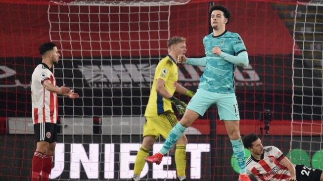 Bermain di Stadion Bramall Lane, Liverpool Taklukkan Sheffield United 2-0