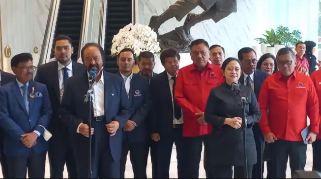 SImak Lobi-lobi PDIP Dekati ‘Lawan’, Setelah AHY Lanjut Surya Paloh