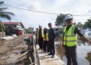 Pemkot Pontianak Bangun Turap 676 Meter di Sungai Jawi untuk Cegah Genangan