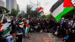 Aksi Bela Palestina, Musisi Indonesia Sampaikan 3 Poin Ini Di Depan Kedubes AS
