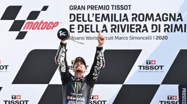 Juarai MotoGP Emilia Romagna, Vinales Patahkan ‘Kutukan’ Sirkuit Misano