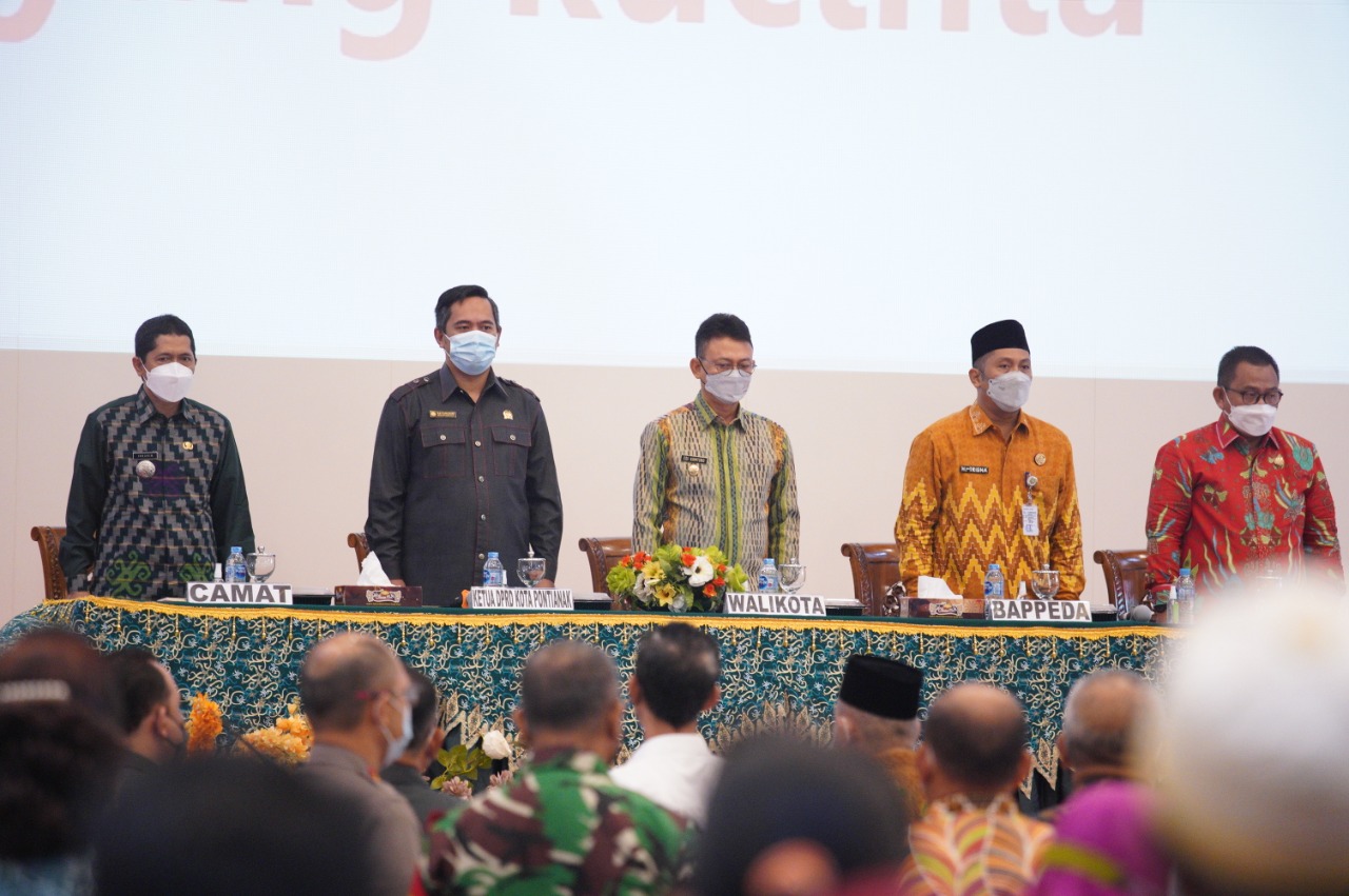 Musrenbang Pontianak Barat, Wako Soroti Soal Transportasi dan Sanitasi Air Limbah