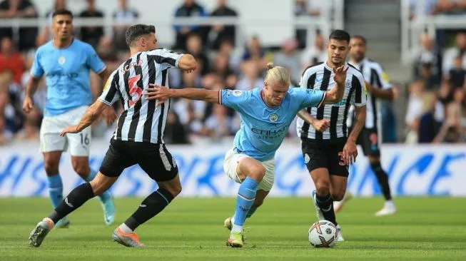 Liga Inggris, Newcastle vs Manchester City Berakhir Imbang 3-3