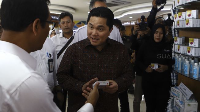 Bicara Kemungkinan Kena Reshuffle, Erick Tohir: Siap Diangkat, Siap Dicopot