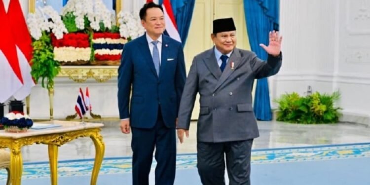 Prabowo dan PM Thailand Sepakati Roadmap Kemitraan Strategis 2026–2030